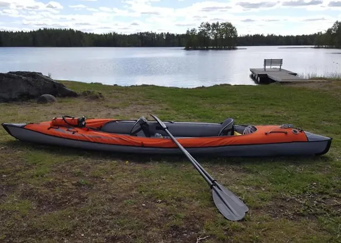 度假居 Kesaeasunto, Vuokraajalle Kaeytoessae Myoes Kajakkikaksikko *